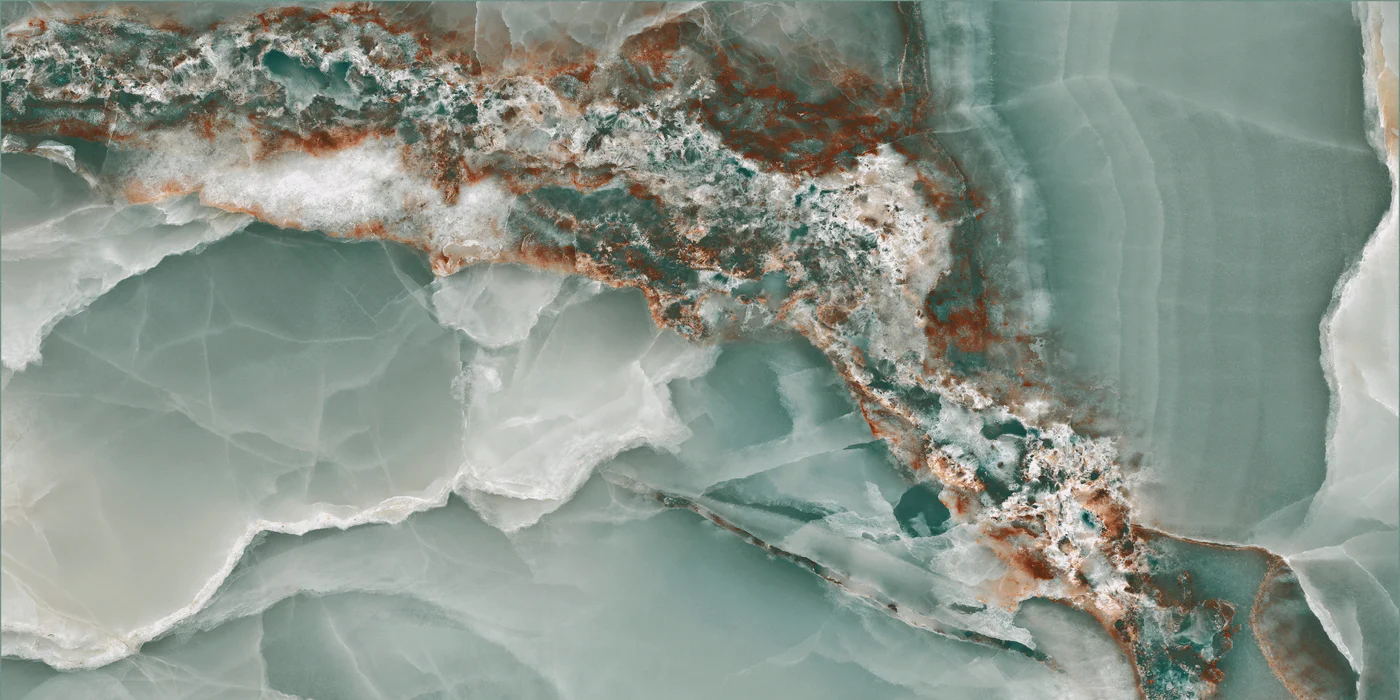 Onyx Turquoise High Glossy 60×120